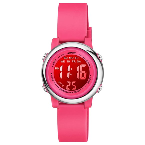 Kids Watch Color Digital Lights
